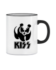 Puodelis  Kiss panda